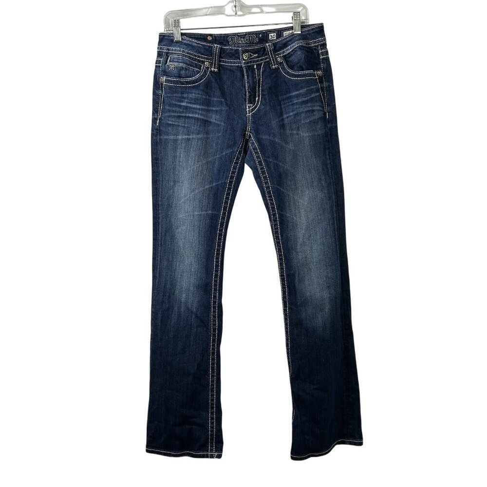 Miss Me Jeans Womens Size 30 Stretch Denim Boho Biker Rock Y2K Western